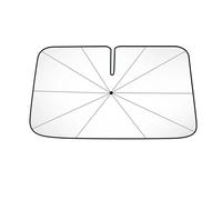 Parasole Interna Ombrello Parasole Portatile Per Auto Con Rotazione A 360° Manico Pieghevole Protezione UV Isolamento Termico Parabrezza Auto.(L 143x121x77cm)