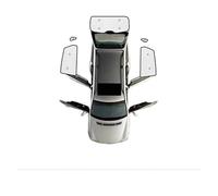 Parasole Interna Parasole Per Auto Per BYD Atto 3 Yuan Plus 2021 2022 2023 2024, Copertura Completa Protezione Della Privacy, Accessori Anti-UV(Rear sunshades)