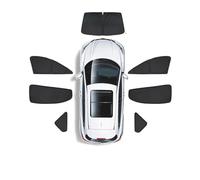 Parasole Interna Per Tesla Per Model 3 Highland 2024 2025 Tendina Parasole Per Finestrino Laterale Su Misura Tettuccio Apribile Oscurante Campeggio E Riposo(Model3 Front 7PCS)