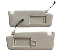 Parasole Lato Alette Per VW Per Golf 5 Per 6 Per Passat B6 B7 2003-2014 Nero Grigio Pannello Parasole Anteriore Con Specchio Per Il Trucco(1 Pair Light Grey)