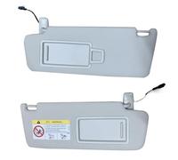 Parasole Lato Per VW Per T-Cross Per Passat B8 CC Per E-Golf Per T-Roc 5G0857551 5G0857552 Auto Pannello Parasole Anteriore Specchio Il Trucco Alette Parasole(Gray 1 Pair)