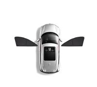 Parasole Macchina Per BYD Per DENZA N7 2023-presente Parasole Per Finestrino Auto Nero, Protezione Anti-UV, Isolamento Termico(Front Door)