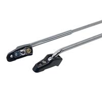 Parasole Metallo Asta Supporto Set Sinistro Destro per Mercedes R107 Sl Nero