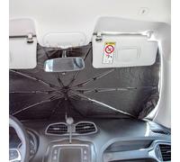 Parasole parabrezza ad ombrello Stecche in vetroresina Manico regolabile acciaio