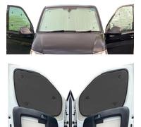 Parasole Parabrezza Auto Parasole Interno Compatibile con VW ID Buzz (2022- Date)(Set Anteriore) Dorso Carbone,Reversibile e Termico