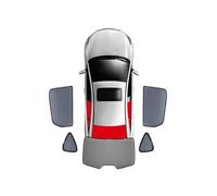 Parasole Parabrezza Auto Per Benz GLK SUV 2008-2015 | Parasole Auto Parabrezza Parasole Materiale in rete di poliestere(5PCS Rear Train Back)