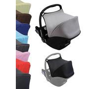 Parasole parasole per seggiolino auto compatibile con Maxi Cosi Cabrio Fix Gruppo 0 + GP (grigio chiaro)