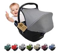 Parasole parasole per seggiolino auto compatibile con Maxi Cosi Cabrio Fix Gruppo 0 + GP (grigio chiaro)