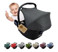Parasole parasole per seggiolino auto compatibile con Maxi Cosi Cabrio Fix Gruppo 0 + GP (grigio scuro mélange)