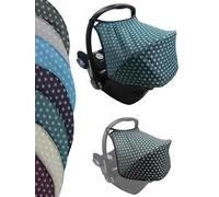 Parasole parasole, parasole per ovetto, compatibile con Maxi Cosi Cabrio Fix Gruppo 0+ (stelle oliva)