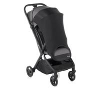 Jané Capottina per Passeggino con Protezione Solare, UPF +50, Universale, Parasole Elastico, Traspirante, Colore Nero