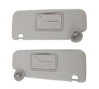 Parasole per Auto, 1 Coppia Di Visiera Parasole Lato Guida Sinistro E Passeggero Destro Con Specchio Di Vanità E Luci Visiera Parasole Auto Grigia per Sonic Aveo 2012-2016