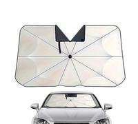 Parasole per auto, 140 x 80 cm, pieghevole, protezione UV | Parasole per finestrino anteriore per bloccare il calore e i raggi; visiera universale per auto, SUV e camion