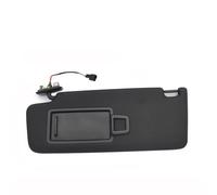 Parasole per auto 5GG857552 Pannello parasole anteriore nero con specchio per il trucco per VW Golf 7 SportsVan(Black Left)