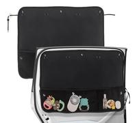 Parasole Per Auto, Confezione Da 2 Parasole Per Finestrino Laterale Con Borse Portaoggetti | Avvolgibili Per Auto Con 7 Ventose Per La Sicurezza E La Privacy Dei Bambini Che Dormono, 20x16x3 Cm/7,87x6