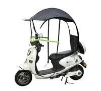 parasole per auto elettriche， regalo per la festa Copertura for ombrello antipioggia e sole for scooter elettrici, specchietto retrovisore(No Rearview Mirror)