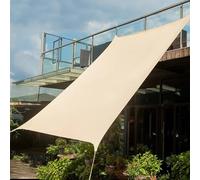 Parasole per auto, impermeabile, rettangolare, resistente alle intemperie e permeabile all'aria, con angoli rinforzati, 400 cm x 800 cm, protezione UV per il massimo riparo dal sole