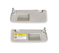 Parasole Per Auto Per Hyundai Per Accent 1E 2011-15 Sinistra Destra Visiera Parasole Sun Visor Shield Ombra Bordo Con Specchio 85210-1R000 85220-1R000 Tende Parasole(1Pair Gray)