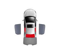 Parasole Per Auto Per Subaru Per Forester SK 2019-2024 Magnetico Auto Parasole Visiera Parabrezza Anteriore Tenda Di Copertura Lato Posteriore Tende Parasole(3PCS)