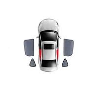 Parasole Per Auto Per Volvo V40 2012-2019 Magnetico Auto Parasole Scudo Parabrezza Anteriore Tenda Di Copertura Lato Posteriore Tende Parasole(4PCS Rear Trian)