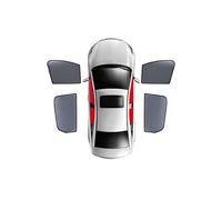 Parasole Per Auto Per VW Per ID.6 Per ID6 2021-2024 Magnetico Auto Parasole Visiera Parabrezza Anteriore Tenda Lato Posteriore Tenda Da Sole Parasole Auto(4PCSFront Rear)