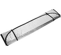 Parasole per auto, pieghevole per parabrezza, universale, con 2 ventose e 2 cinghie. (150x80cm)