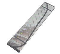 Parasole per auto Riloer, parasole per finestrino anteriore universale per auto, protezione per visiera parasole UV, adatta per parabrezza di dimensioni 130 * 60 cm