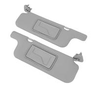 Parasole Per BMW E120 E130 Nona Generazione LHD 2001-2007 | Coppia di parasole grigi in ABS con specchio anti-riflesso Non sono necessari strumenti aggiuntivi facile da