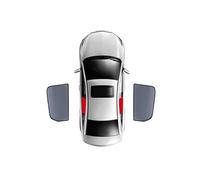 Parasole Per BMW Serie 1 F40 2019-2024 Tendina Parasole Magnetica Auto Parabrezza Anteriore Tenda Posteriore Finestrino Laterale Bambini Visiera Parasole(2PCS Rear)