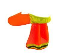 Parasole per casco protettivo - 33 x 34 x 26 cm - Copertura estiva per il collo | Riflesso riflettente Pach Elmettos Protettivi Protezione solare Visibilità di sicurezza Comfort