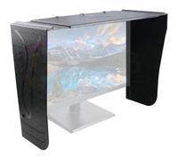 Parasole per computer portatile, cappuccio regolabile per schermi LCD LED da 17-24 pollici, riduce i riflessi, fornisce protezione della privacy, allevia l'affaticamento visivo