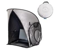 Parasole per computer portatile, per lavorare all'aperto, in tessuto riflettente al calore e alla luce, riduce i riflessi in ambienti esterni, perfetto angolo di visione, si adatta a schermi fino a
