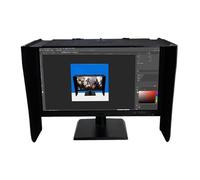 Parasole per computer portatile, pieghevole, antiriflesso, protezione per la privacy, per laptop da 17 a 27 pollici, offre protezione e comfort