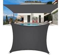 Parasole per esterni, con ventilazione per riparo da campeggio, previene i riflessi e rimane fresco, per patio, giardino, tenda a vela impermeabile