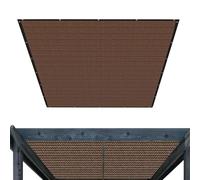 Parasole per esterni, telo in rete traspirante con blocco UV | con occhielli | per terrazza, cortile, balcone, serra, piante, capanno animali