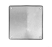 Parasole per finestre in alluminio multi impostazione per un efficace isolamento termico e privacy in case e uffici (50 x 50 cm)