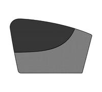 Parasole Per Finestrini Laterali Auto Protezione Magnetica Anteriore E Posteriore Doppio Strato Pellicola Protettiva Nera 10 Magneti Tendine Laterali In Vetro A Rete(Left)