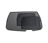 Parasole per finestrini posteriori e lunotto per i30 2 Hatchbk 5 (2011 - 2015) , tessuto speciale con rivestimento ai polimeri, Versione scura, 15% di permeabilità alla luce. montaggio rapido