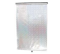 Parasole per finestrino auto, parasole a rullo per auto, parasole retrattile per finestrino laterale, parasole isolante termico automatico avvolgibile, 2 pezzi senza alghe (colore: argento, dimensioni