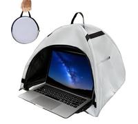 Parasole Per Laptop - Cappuccio Per La Privacy Portatile, Copertura Per Schermo Antiriflesso | Design Pieghevole Della Tenda Da Lavoro All'aperto, Scudo Che Blocca La Luce Solare Per Scenari Aziendali