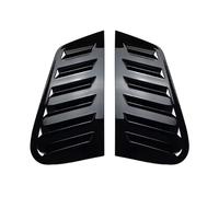 Parasole per lunotto posteriore auto Adesivo per copertura laterale dell'otturatore posteriore dell'auto, adatto per VW Polo 5 porte Hatchback MK4 9N 2002-2008 Side Window Scoop Feritoie(Gloss Black)