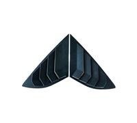 Parasole per lunotto posteriore auto Copertura per bocchette di ventilazione laterali posteriori, adatta per Ford Mondeo Fusion 2013-2018. Side Window Scoop Feritoie(Matte Black)