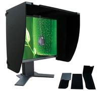 Parasole per monitor con abbagliamento solare, pieghevole, per monitor LCD e LED da 17" a 28"