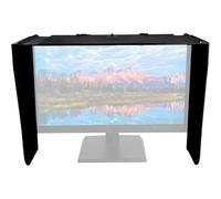 Parasole per Monitor, Parasole per Computer Desktop, 29-34 Pollici Regolabile, Parasole per Monitor Video Portatile Parasole, Protezione della Privacy, Paraluce per Schermo PC, per Ufficio, Giochi
