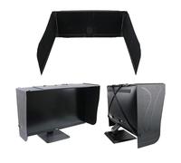 Parasole per monitor, visiera regolabile per display da 17 a 27 pollici, protezione dalla luce diffusa e anti peeping per ufficio e gioco