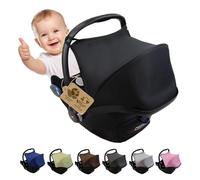 Parasole per ovetto, compatibile con Maxi Cosi Cabrio Fix, gruppo 0 + GP (nero)