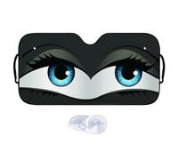 Parasole per parabrezza | 54 x 28 pollici Cartoon Car Visor | Ombrello pieghevole per parabrezza - Mantengono fresco | Protezione termica Cartoon Eye Front finestra parasole per bloccare