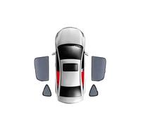 Parasole Per Parabrezza Auto Per BMW X5 F15 F85 2013-2018 Magnetico Auto Parasole Scudo Parabrezza Anteriore Tenda Lato Posteriore Parasole Visiera Visiera Parasole Auto(4PCS Rear Trian)