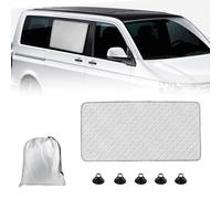 Parasole per Parabrezza Interno Termico Compatibile con VW T5 T6 2003-2024, Tendine Parasole Auto Per Porte Scorrevoli, Tenda Parasole Auto per Finestrino Laterale