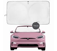 Parasole per parabrezza, l'unico parasole certificato per finestrini dell'auto che blocca il 99,9% dei raggi UVR, parasole per finestrini automobilistici come auto, SUV, camper, camion e accessori